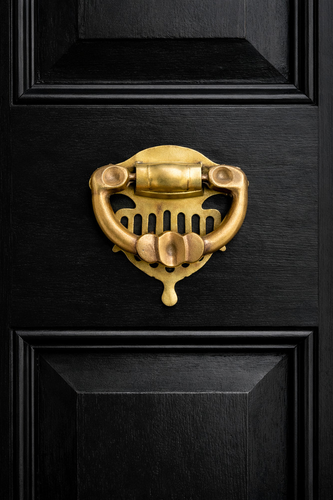 Antique Turkish Brass Door Knocker