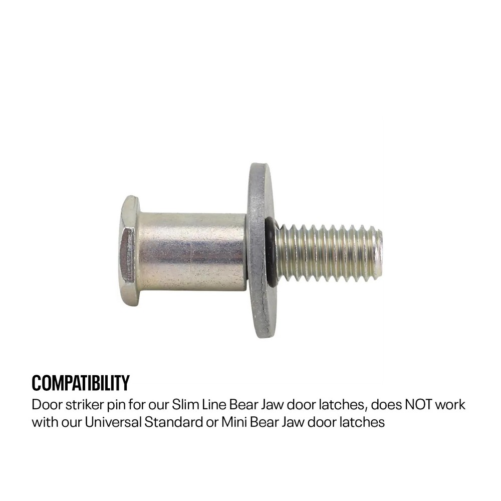 Universal Slim-Line Bear Jaw Complete Door Latch Kit