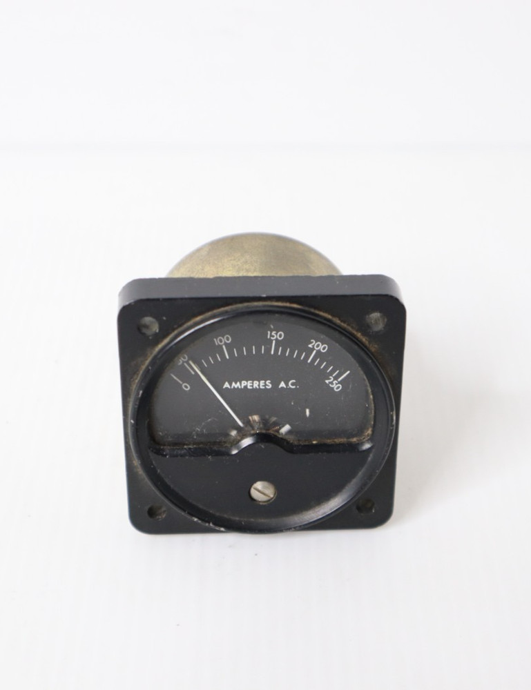 Amperes A.C. Meter Aircraft Indicator