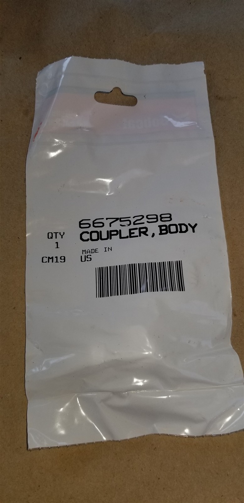 Bobcat washer pump coupler 6675298