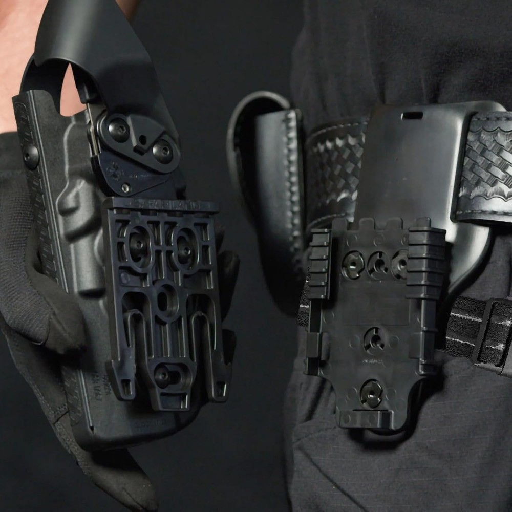 Drop Leg Holster Adapter 2" Mid Ride Belt Loop with Qls Quick Locking System,