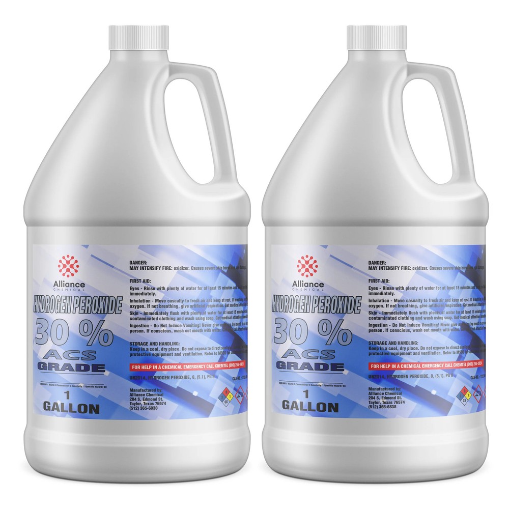 Hydrogen Peroxide 30% ACS Grade - 2 Gallons