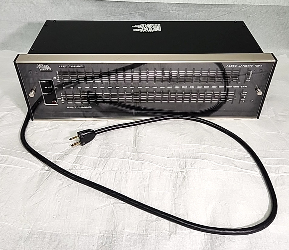 Altec Acousta-Voicette 729A Stereo Equalizer