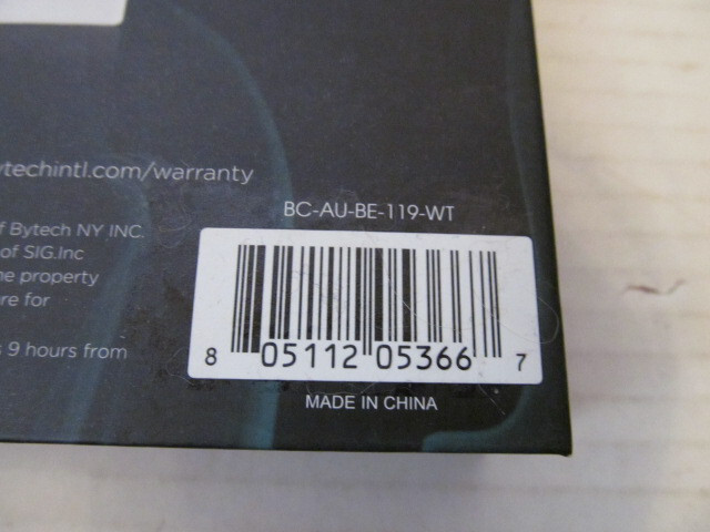 Biconic Motion True Wireless Earbuds with Charging Dock, White