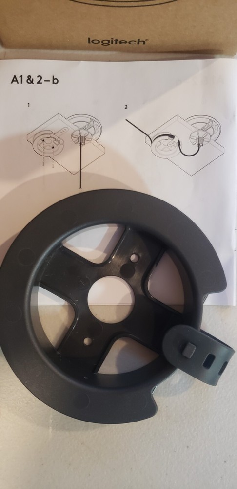 Logitech Rally Mic Pod Mount Wire Management