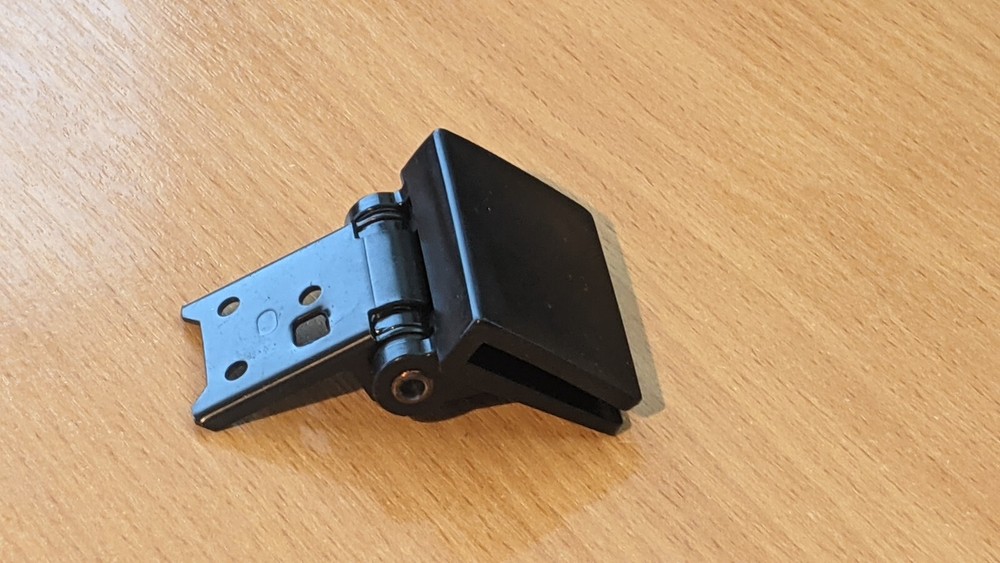 Lid Hinges for Sony PST22 turntable - Pair (2) sprung hinges