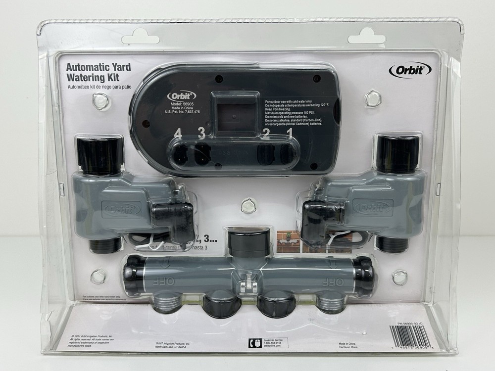 Orbit Automatic Timer Yard Watering Kit Model 56905 SKU 345-179