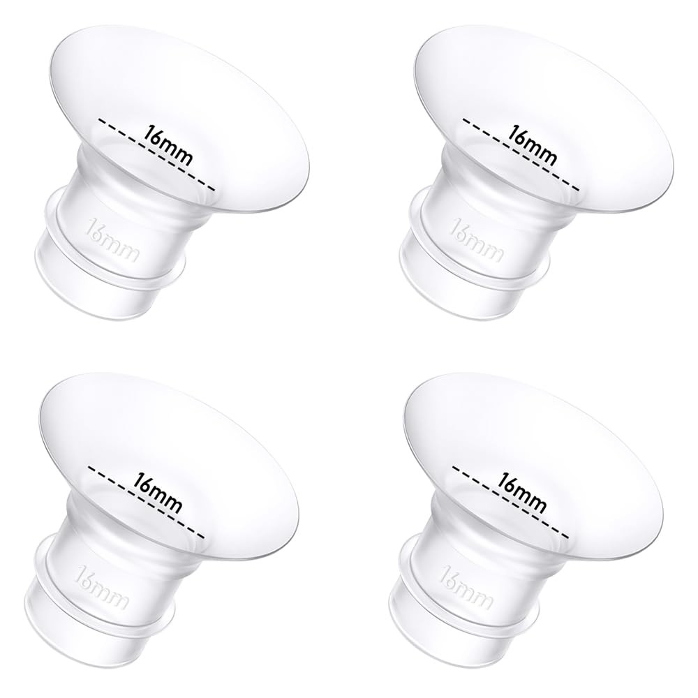 4Pcs Breast Pump Flange Insert 16mm Compatible with 4pcs-16mm