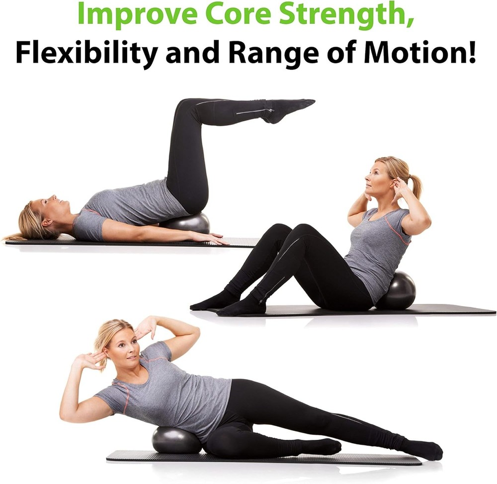 URBNFit Mini Exercise Ball 9" Pilates Yoga