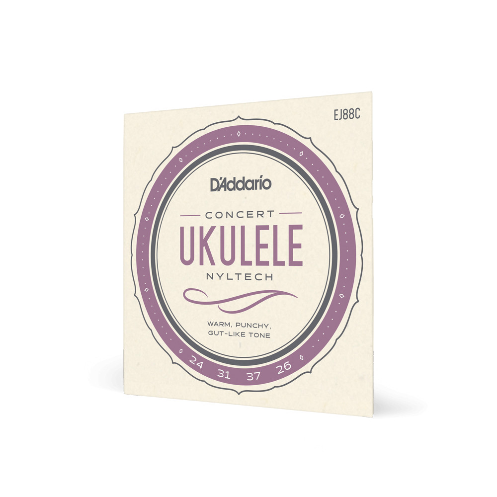 D'Addario EJ88C Nyltech Ukulele Concert Strings Set
