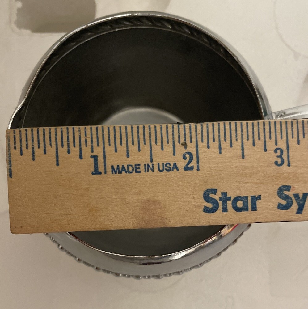 Irvinware 1971 Silver Plated Creamer Cup Chrome Mirror Finish Tableware