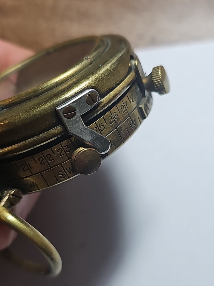 WW1 Era Verners Pattern Mk VII Compass Excellent Condition #5191
