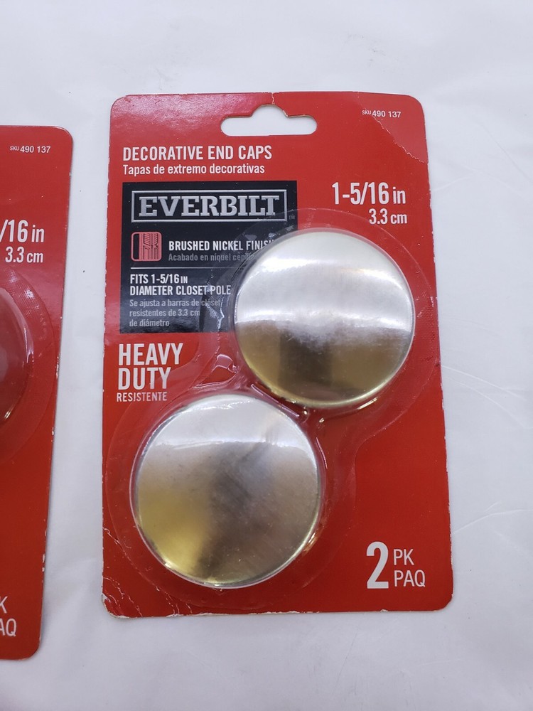 Everbilt 1-5/16" End Cap 490-137, 10 Units