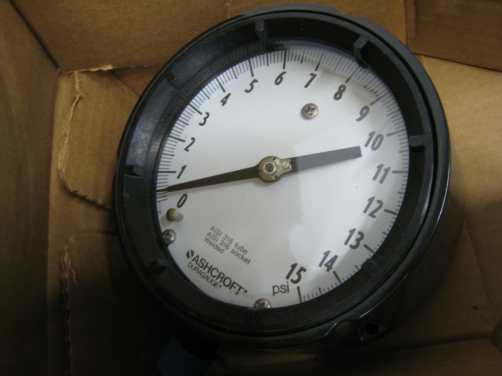 Ashcroft 1279ss-15 Pressure Gauge