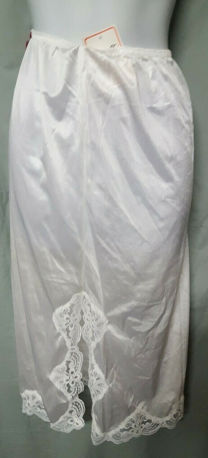 Ventura White (Off) HALF SLIP 28" LONG SIZE 3X 38 - 48" WAIST
