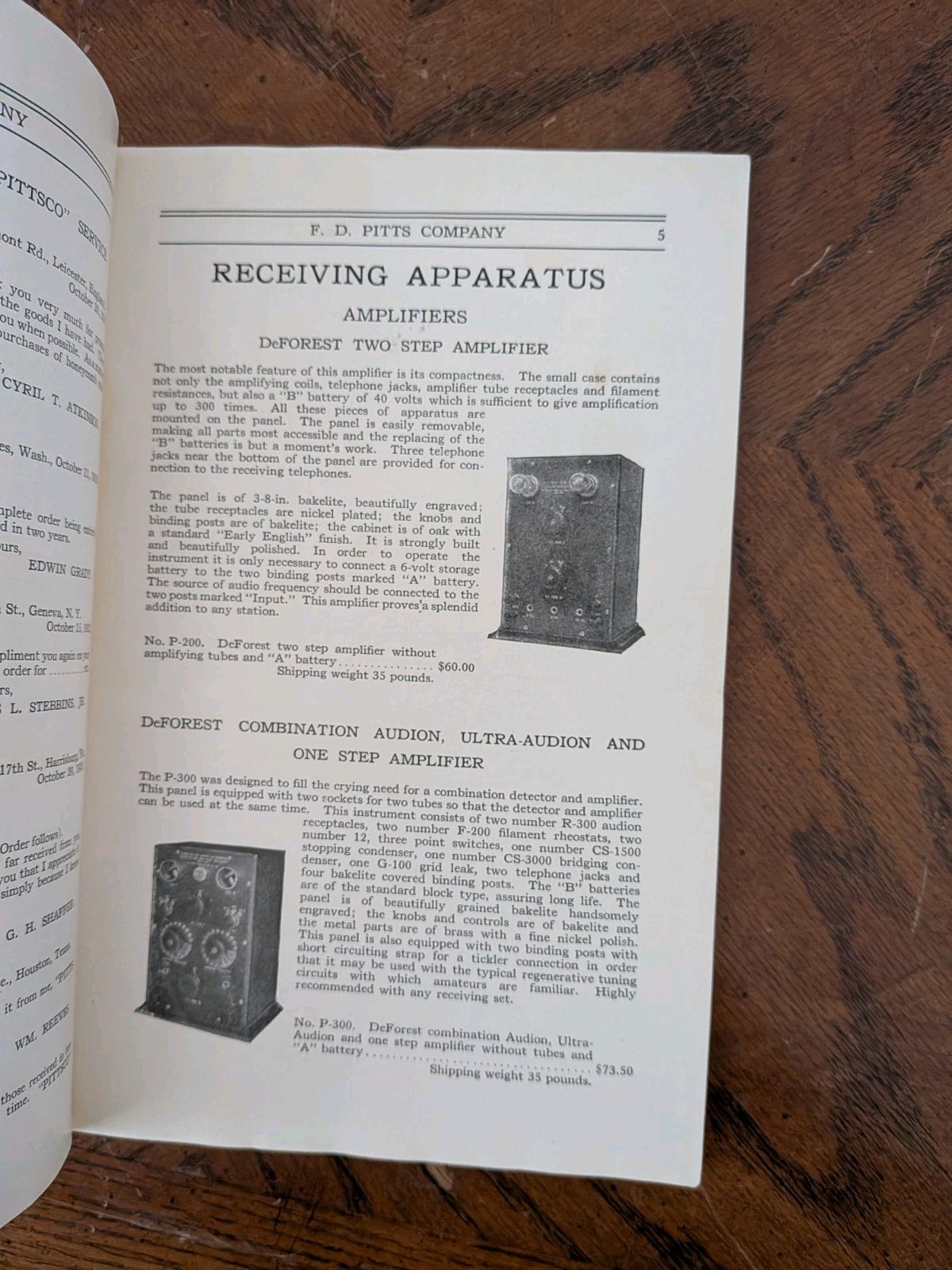 Pittsco Radio Apparatus Catalog No. 22