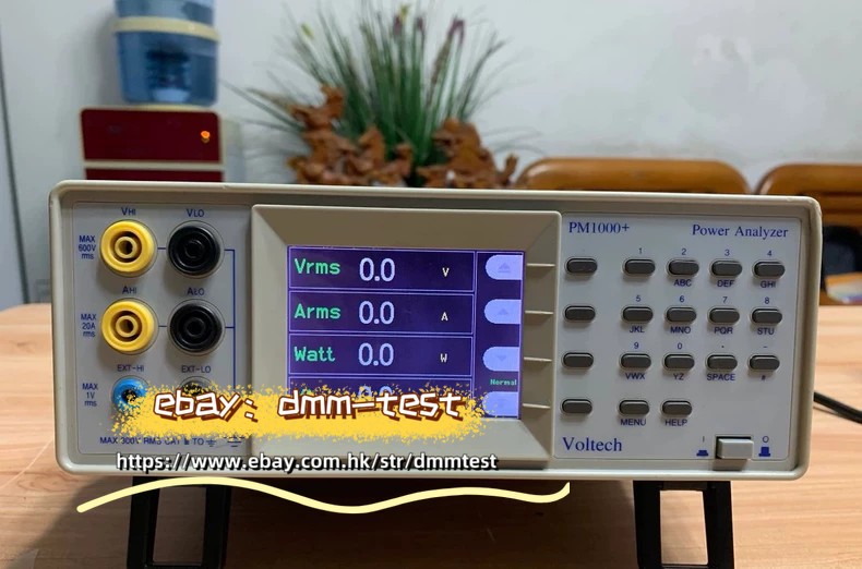 1PC USED Voltech PM1000+ Power Analyzer Fast delivery&dmm