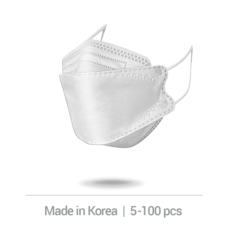 10/50/100 KF94 Disposable Face Masks 4 Layers Filters 95%+ PFE & BFE KN95