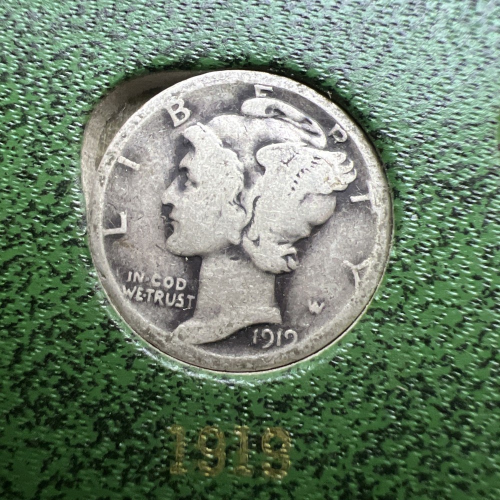 1919 P MERCURY DIME! Nice Better Early Date