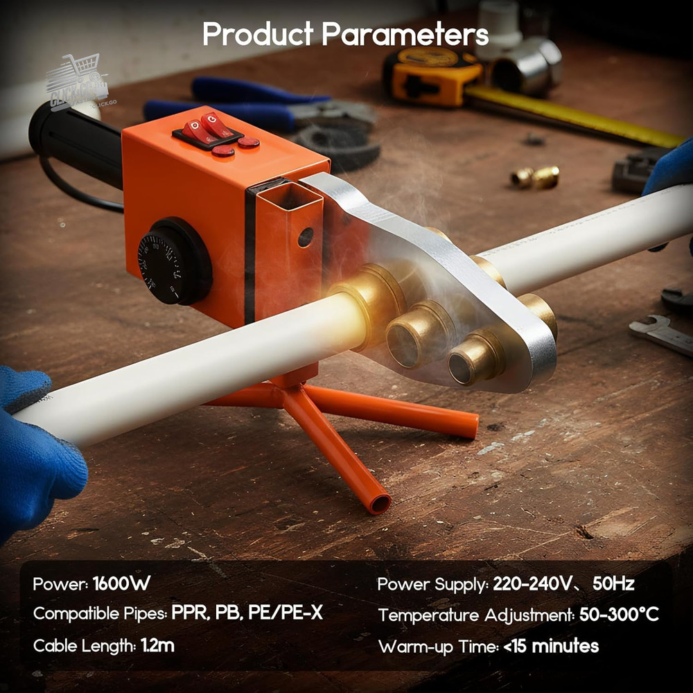 Glass Casting Welding Machine, PPR Pipe Welding Machine 1600W Profession