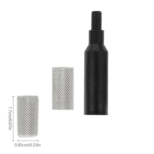 15pcs Heater Glow Plug Screen Burner Strainer Screen Filter with Tool