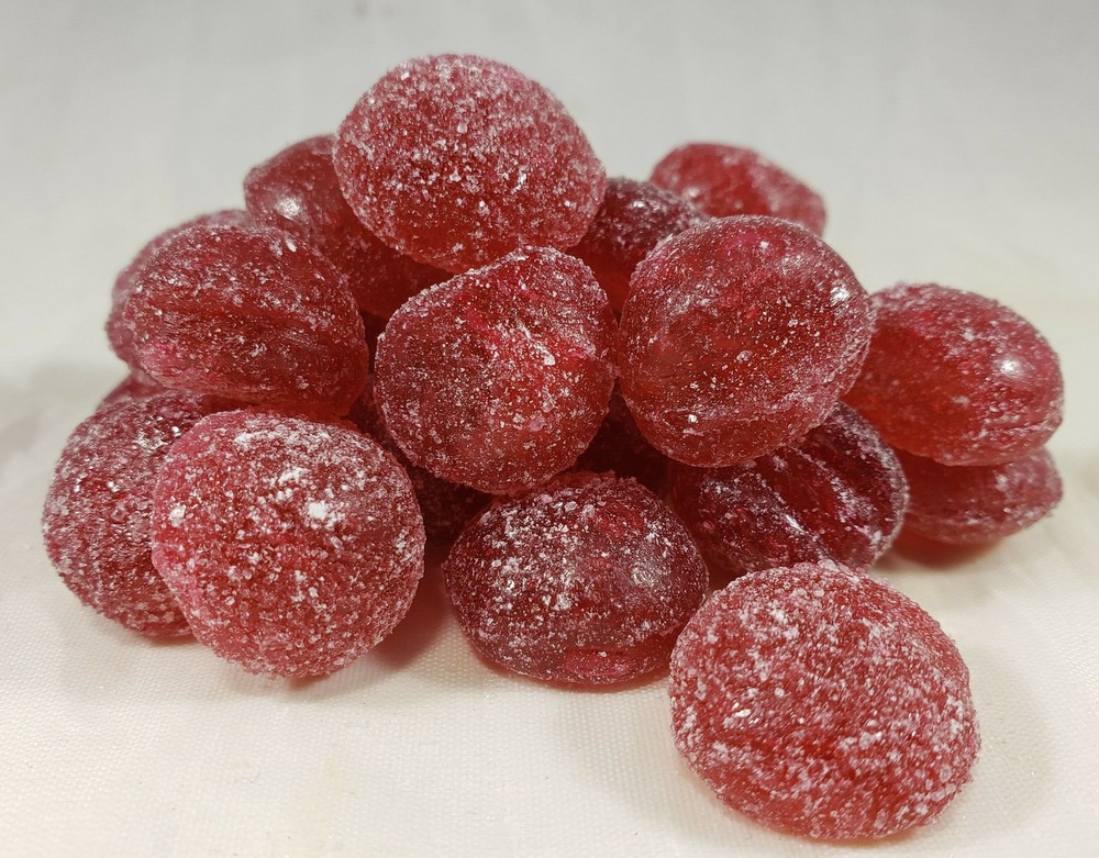 Choke Cherry Hard Candy Drops 4.5 Ounces
