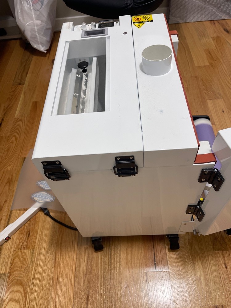 Uninet 1000 A3+ DTF Printer with a Semi-Automatic Powder Shaker Macine