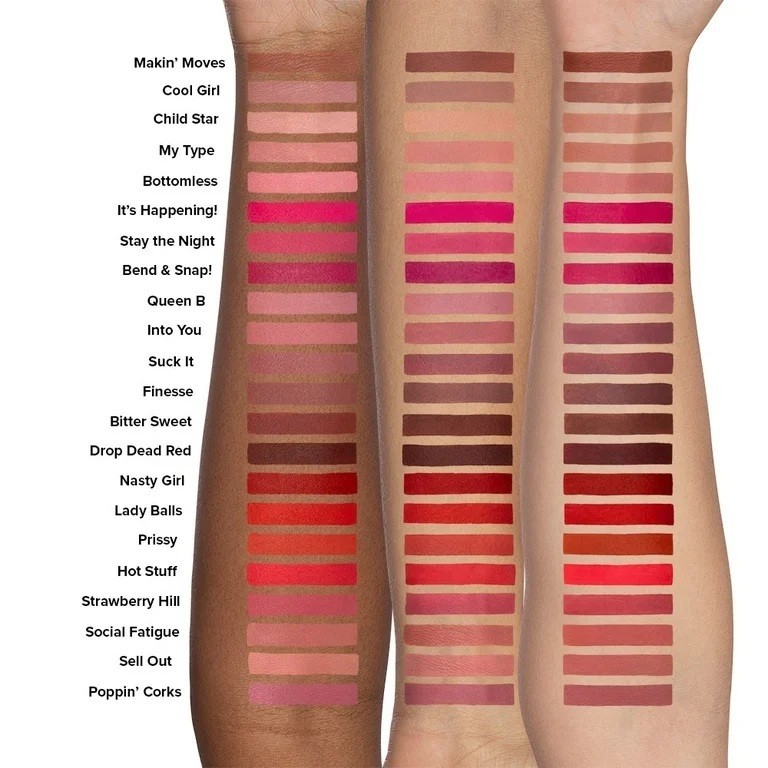 TOO FACED MELTED MATTE LATEX METAL LIQUIFIED MATTE LONG WEAR LIQUID LIPSTICK NIB