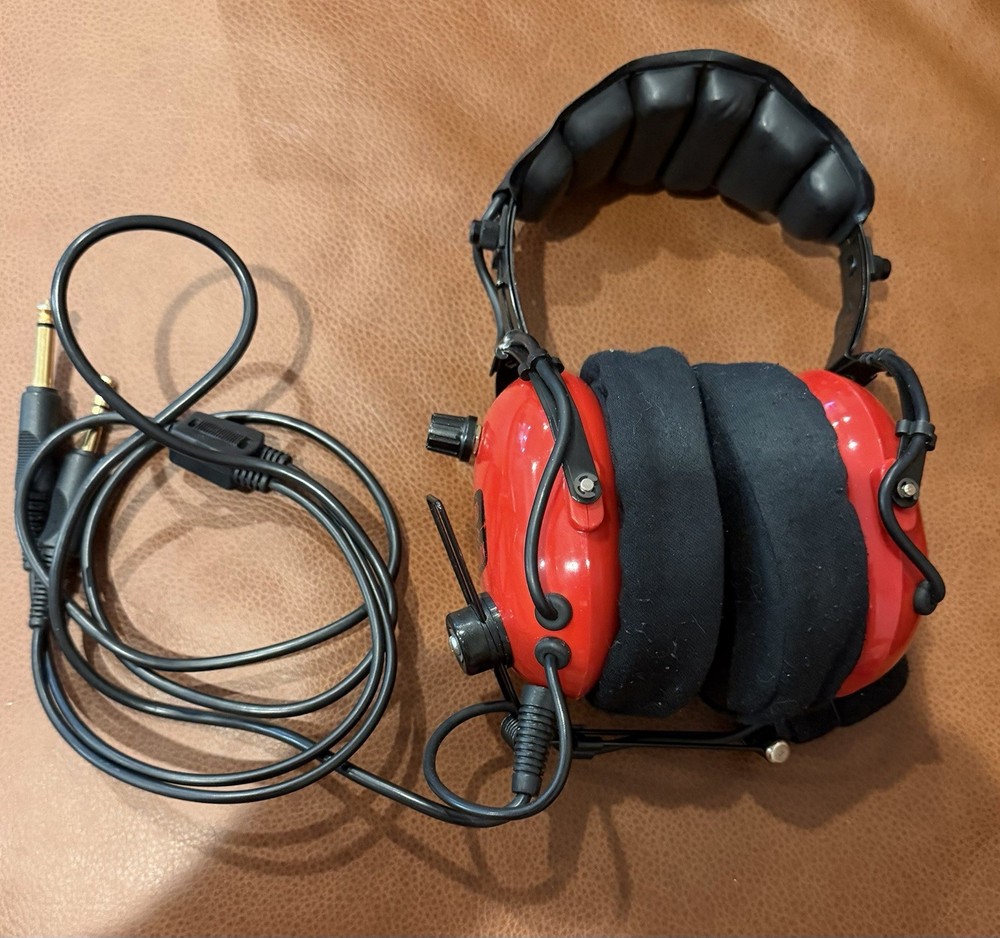 RED BARON C-40-10 SOFTCOMM AVIATION MONAURAL HEADSET DUAL PLUG