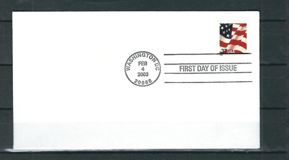 USA SC # 3637 Flag FDC . Ready for cachet