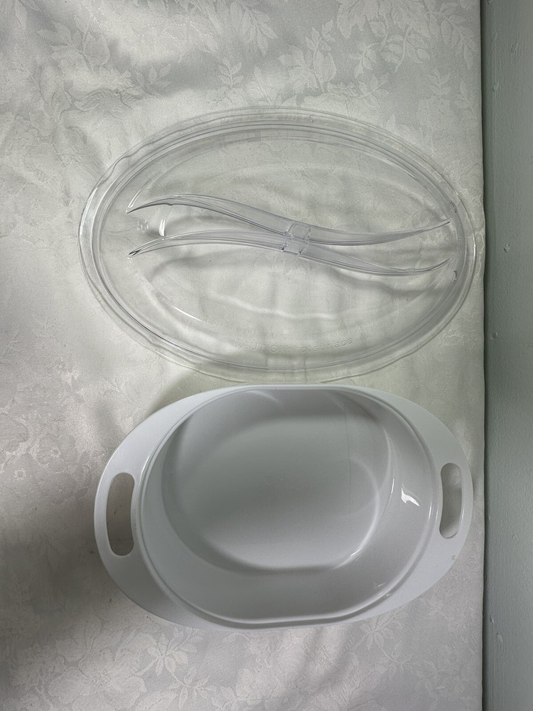 BELLA Two Tier Food Steamer with Dishwasher Safe Lids and Stackable Baskets