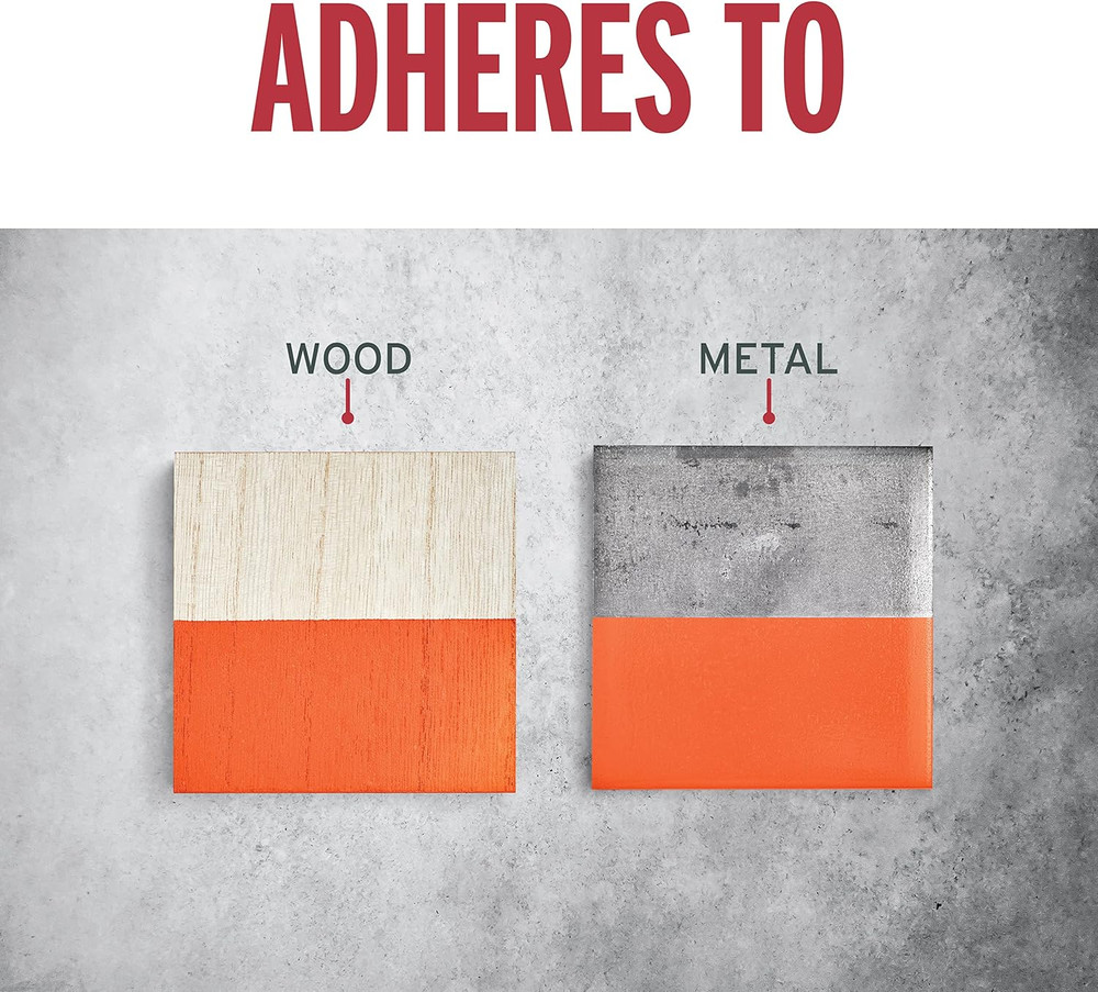 214084 Stops Rust Spray Paint, 12 Oz, Gloss Orange