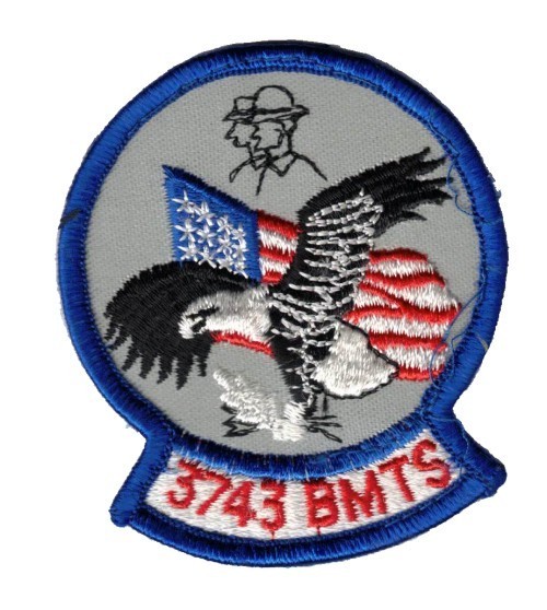 U.S. sleeve patch for the 3743rd BMTS