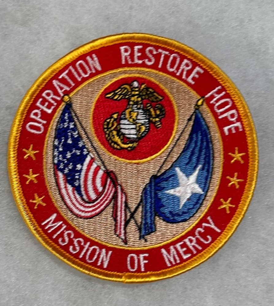 USMC Operation Restore Hope Patch