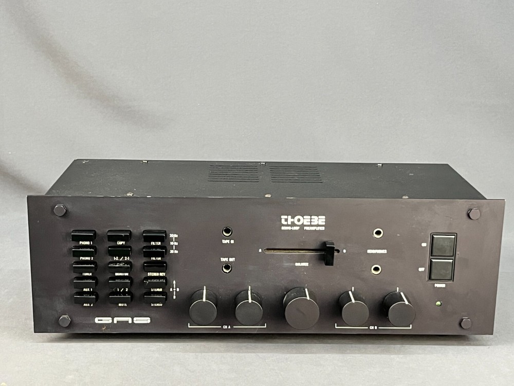 Vintage GAS THOEBE SERVO-LOOP Preamplifier AC100V; Tested