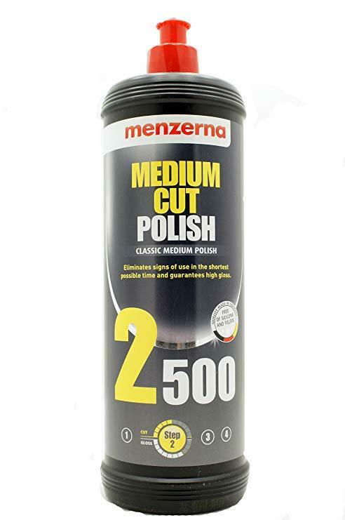 Menzerna Medium Cut Compound Polish MC 2500 32oz Quart - One Step Polish
