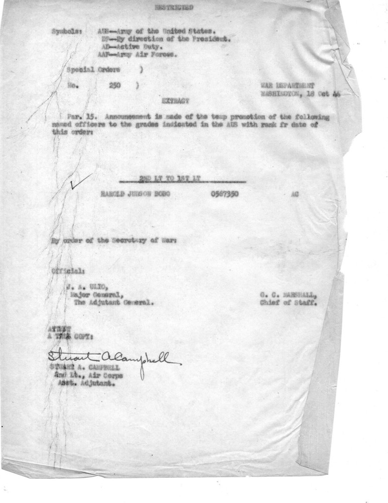 US AAForce Misc. Orders, Intelligence Needs, Randolph Field TX, Fort Bragg NC