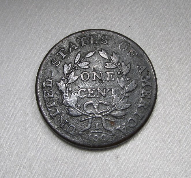 1802 Draped Bust Large Cent Coin AM812