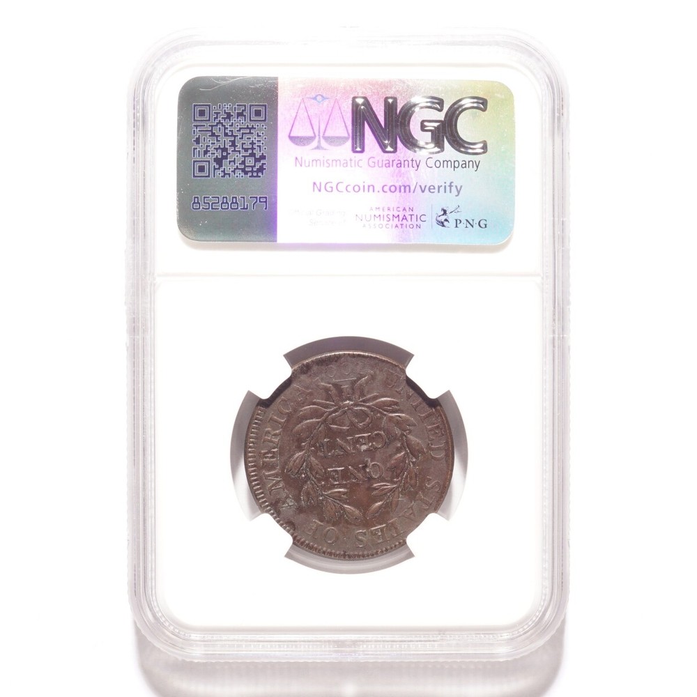 1803 Large Cent Draped Bust NGC AU