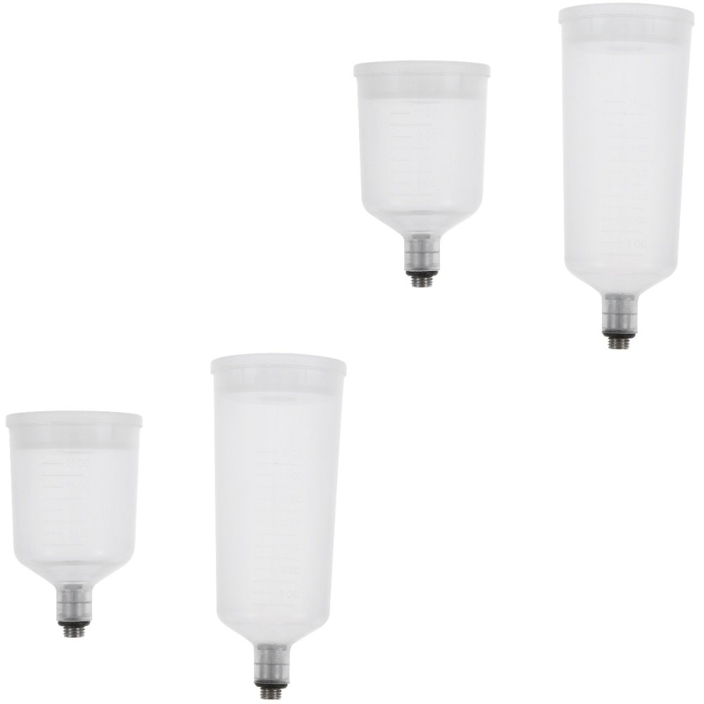 2 Pack Plastic Spray Paint Cup Pot Airbrush Replaceable Replacement Part
