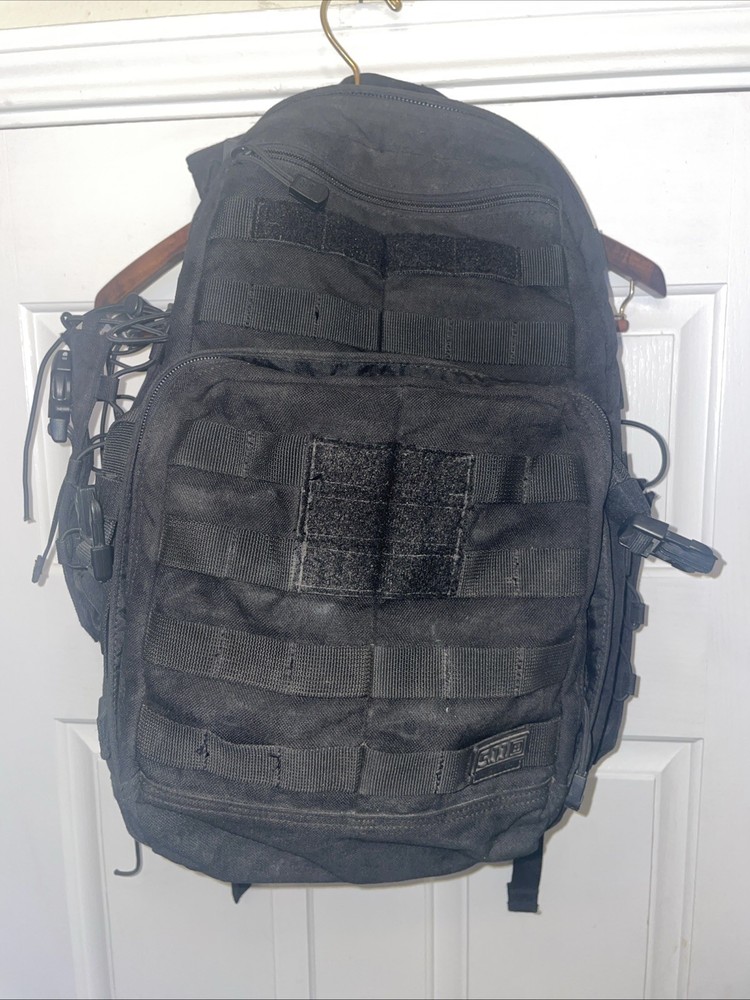 5.11 RUSH12 2.0 24L Tactical Backpack - Black W/ accessory pockets
