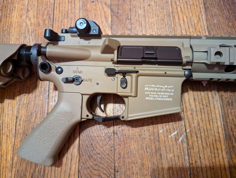 CYMA Airsoft Electric Rifle. 