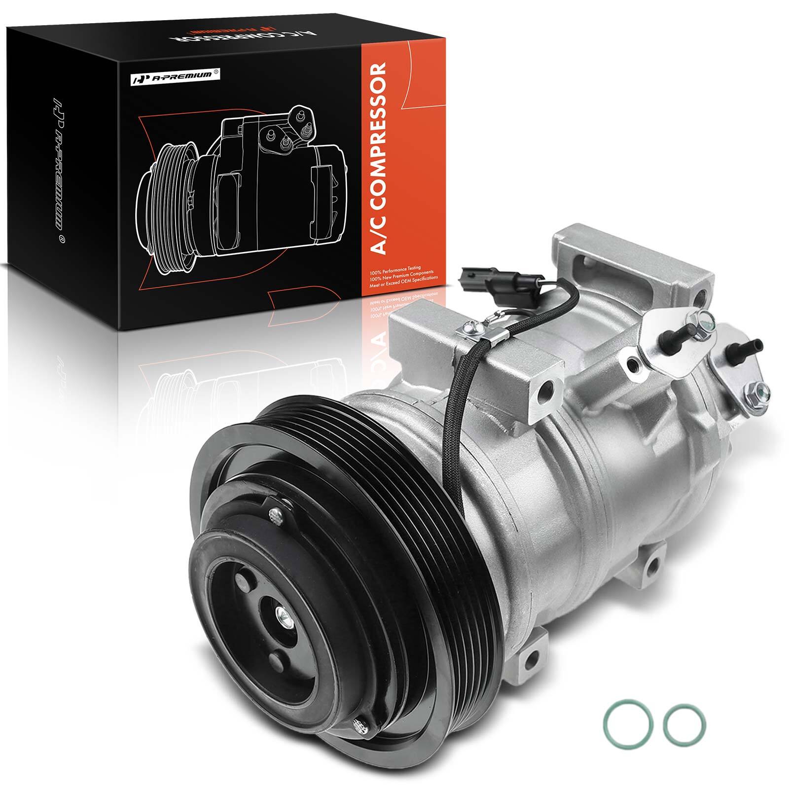 AC Compressor w/Clutch for Acura MDX 2007-2013 ZDX Honda Odyssey Pilot 10SR17C