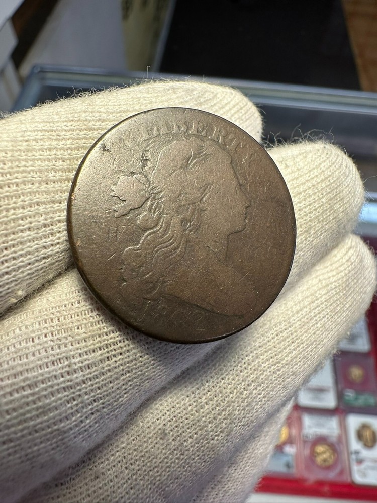 1802 Draped Bust Large Cent VG