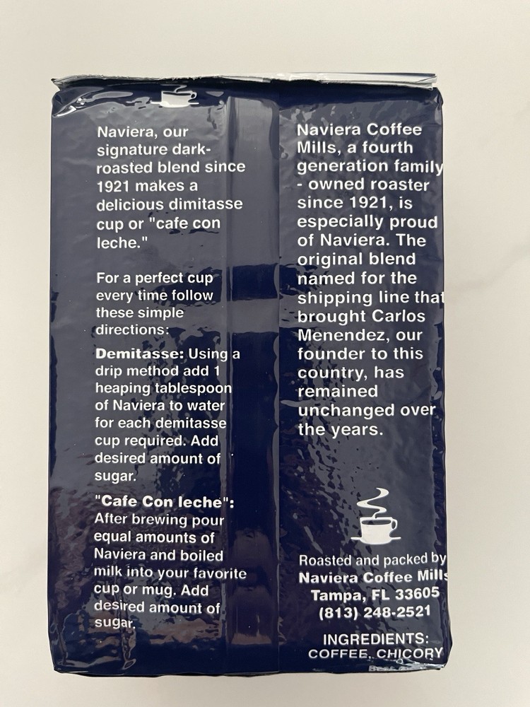 Cafe Naviera 14 Oz / Coffe Naviera