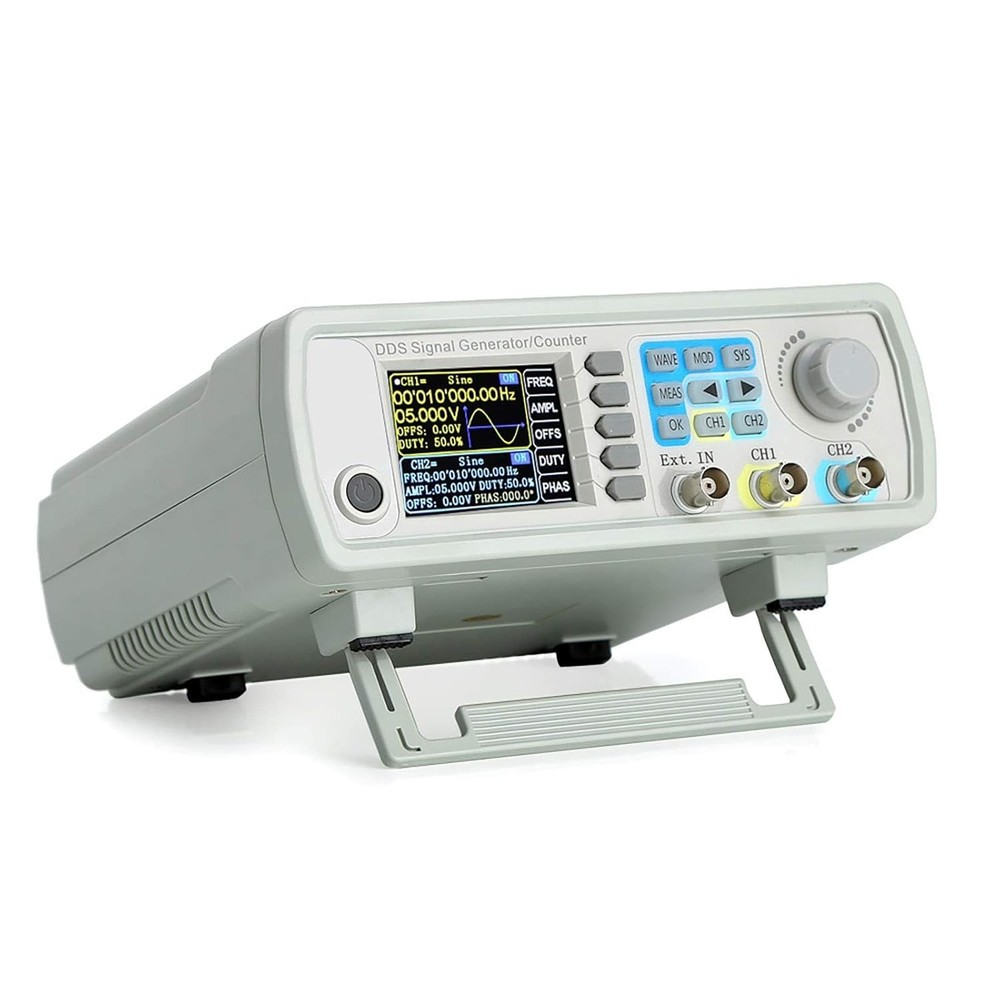 Dual-Channel Function Generator 60MHz with Frequency Measurement Capabilities