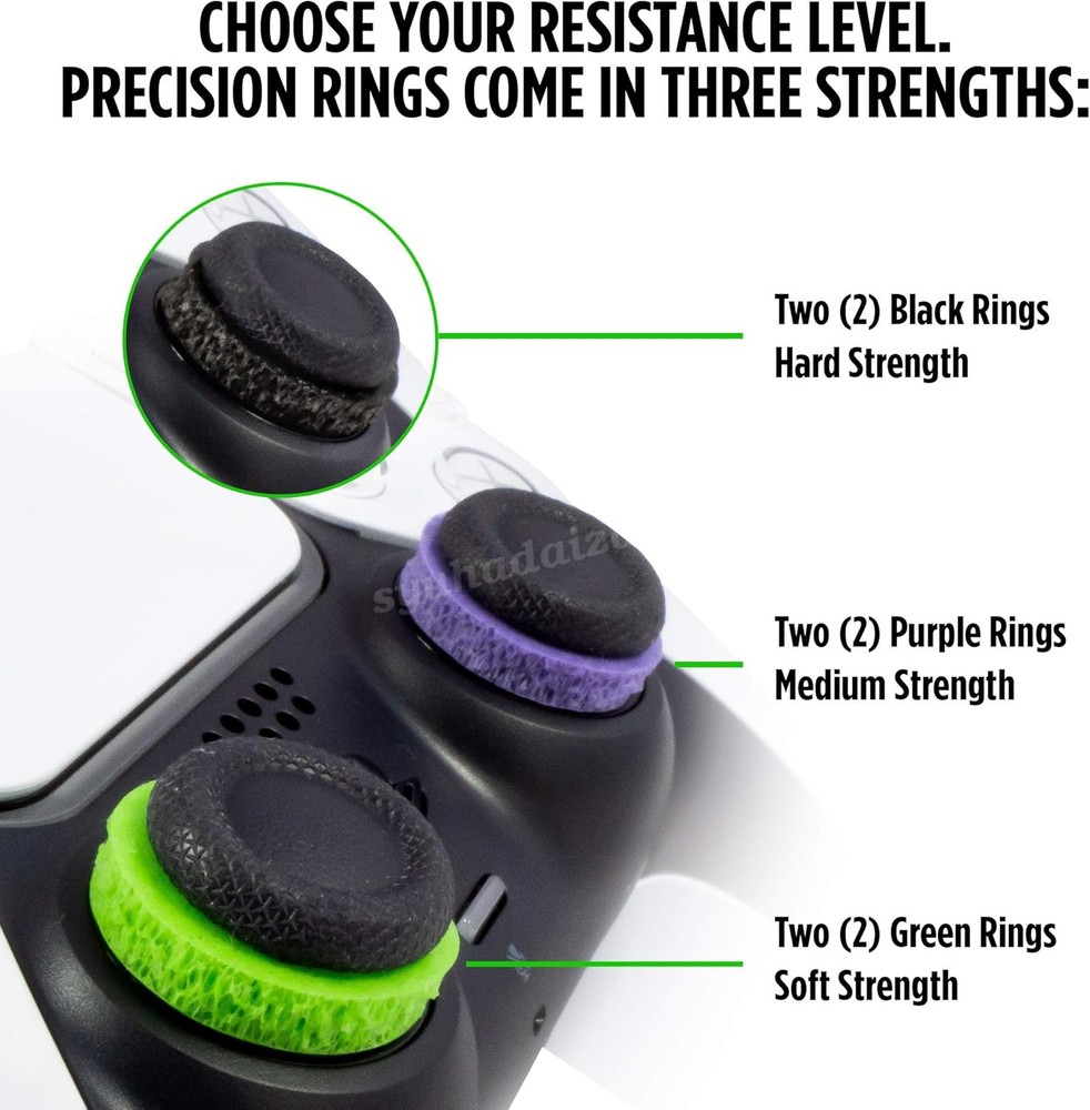 Precision Rings, Aim Assist Motion Control for Xbox, Play Station, Switch Pro
