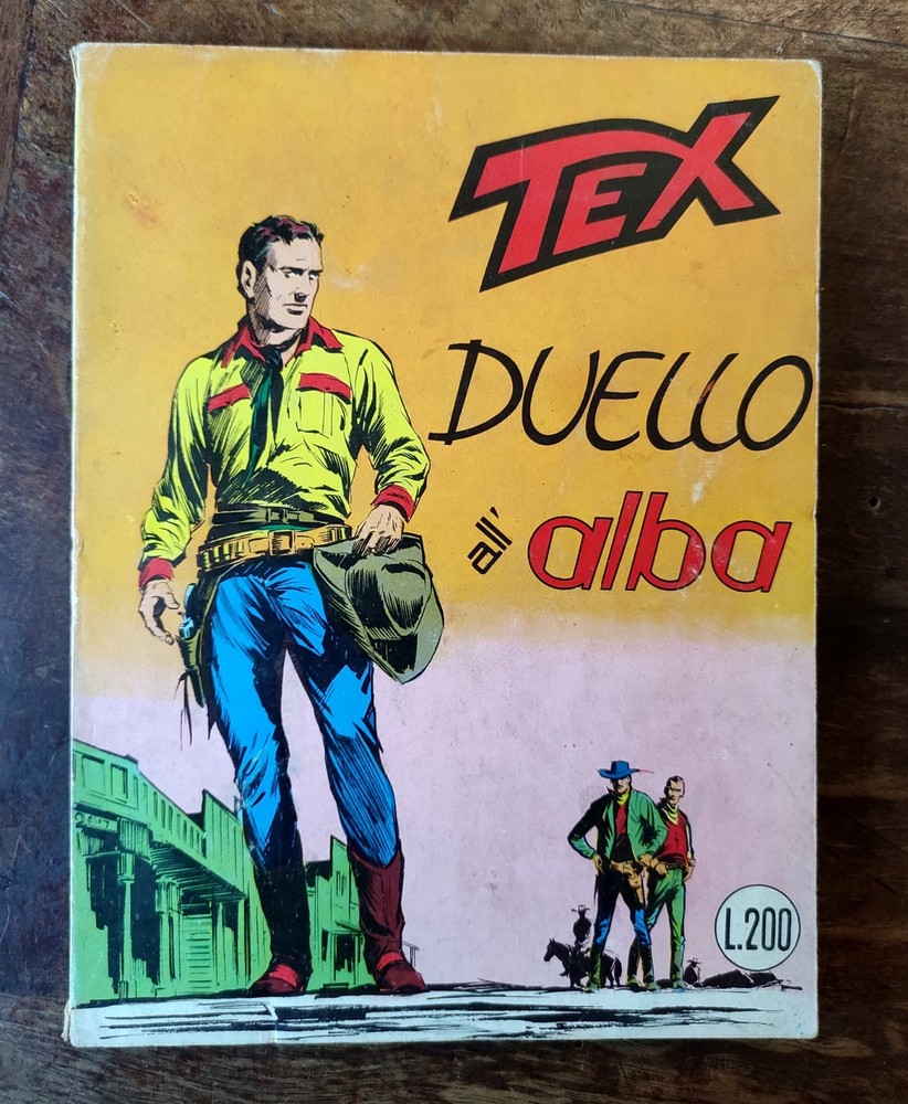 TEX Comic No. 59 DUEL AT DAWN 1969 Three Stars Bonelli Read Description