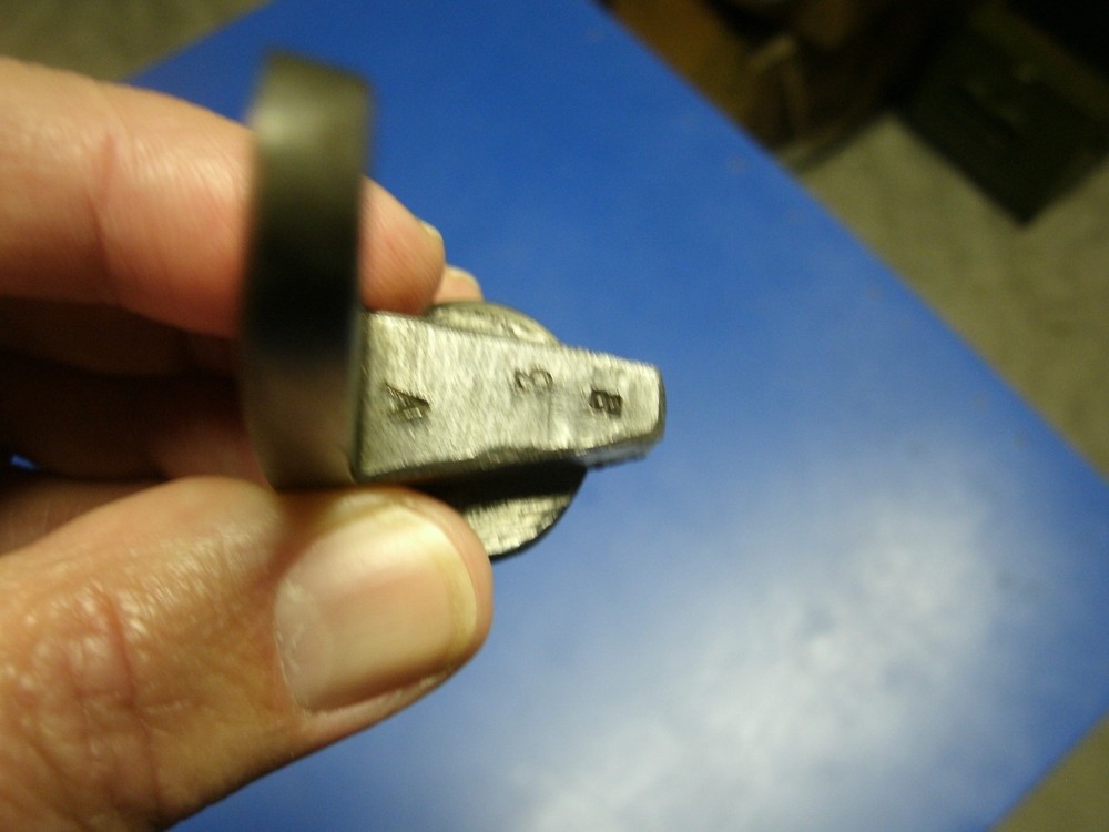 SPRINGFIELD MODEL 1816 BREECH PLUG DATED 1829 ORIGINAL