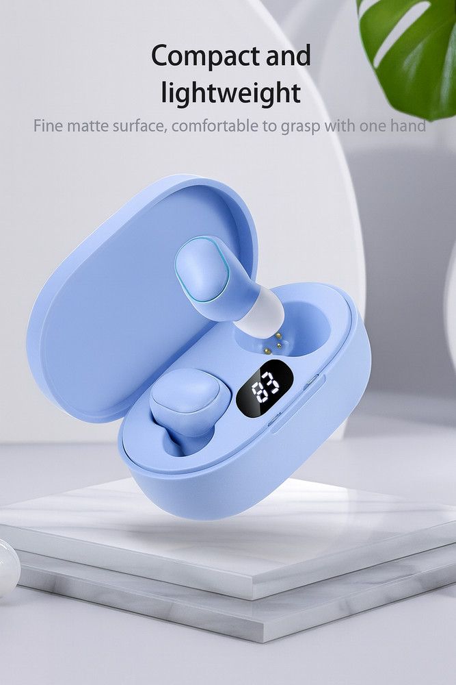TWS Bluetooth Earbuds Waterproof Bluetooth 5.3 Headset Noise Cancelling Wireless